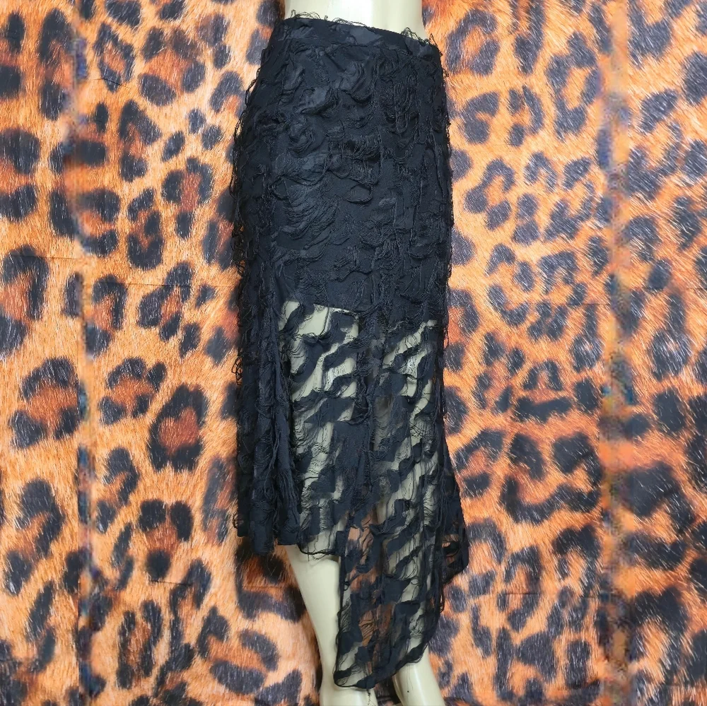 Killstar Nightdew Assymetrical Skirt - Picture 2 of 12